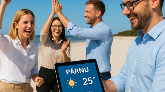 Kickoff i Pärnu: Så planerar du HR-aktiviteter efter vädret
